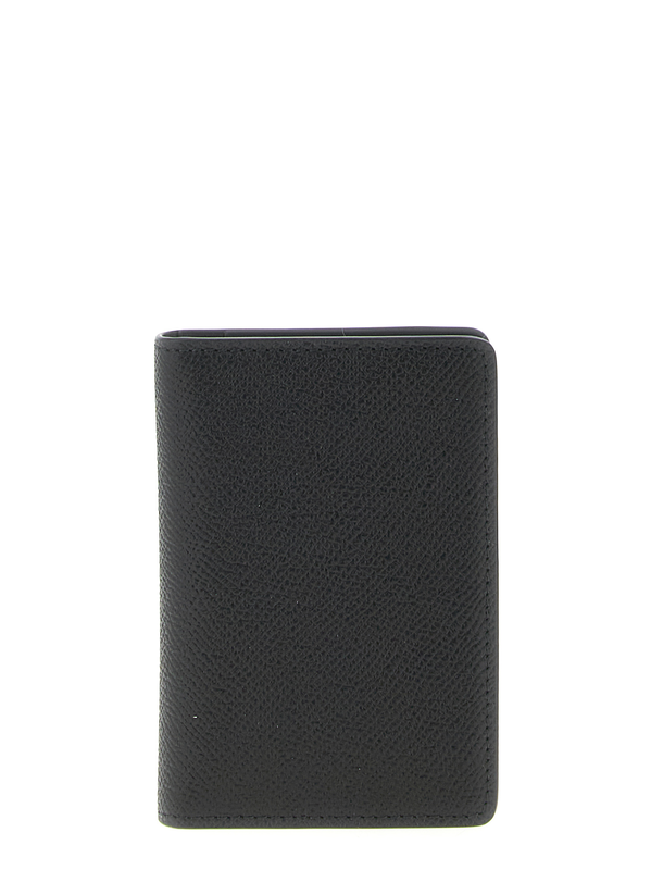 Black calfskin cardholder-null