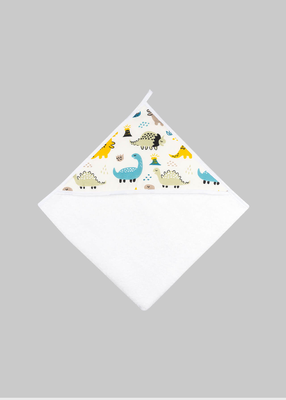 Elephant baby towel/cloak 75 × 75 cm, , medium