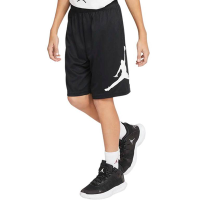 Jordan jumpman wrap mesh short, Black, medium