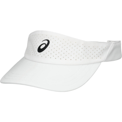 Asics performance visor, White, medium