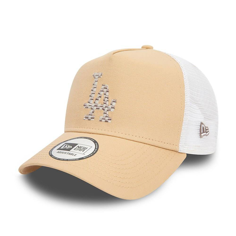 New era seasonal infill trucker la dodgers-null