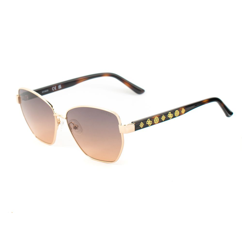 Gold metal sunglasses-null