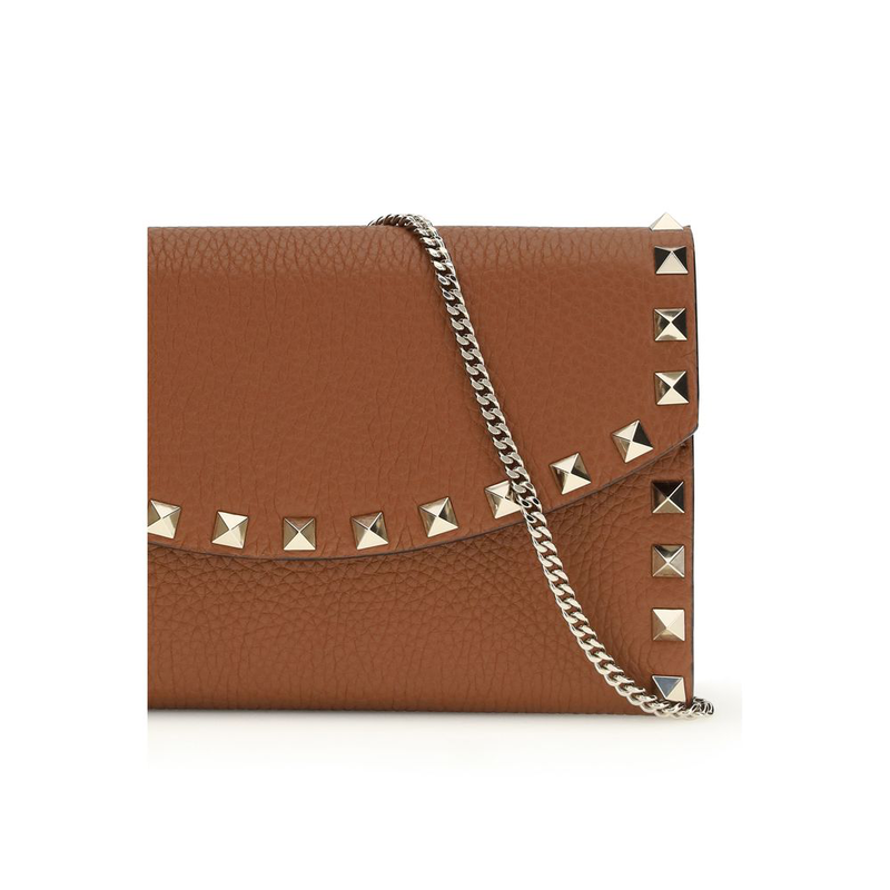 Brown calf leather bos taurus wallet-null