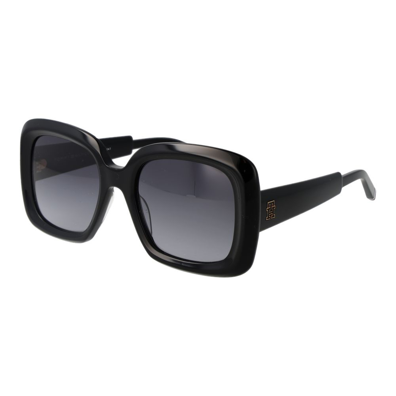 Black acetate sunglasses-null