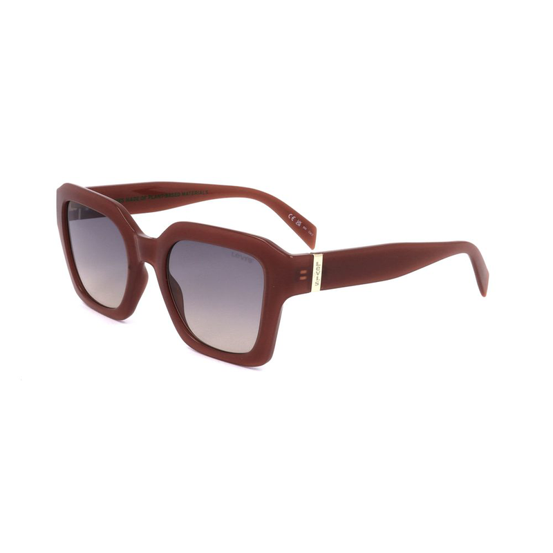 Blue resin sunglasses-null