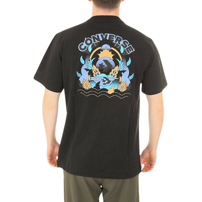 Desert sunset t-shirt, Black, medium
