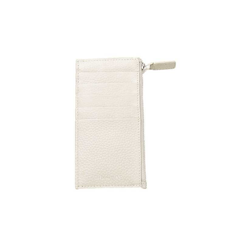 White leather men wallet-null