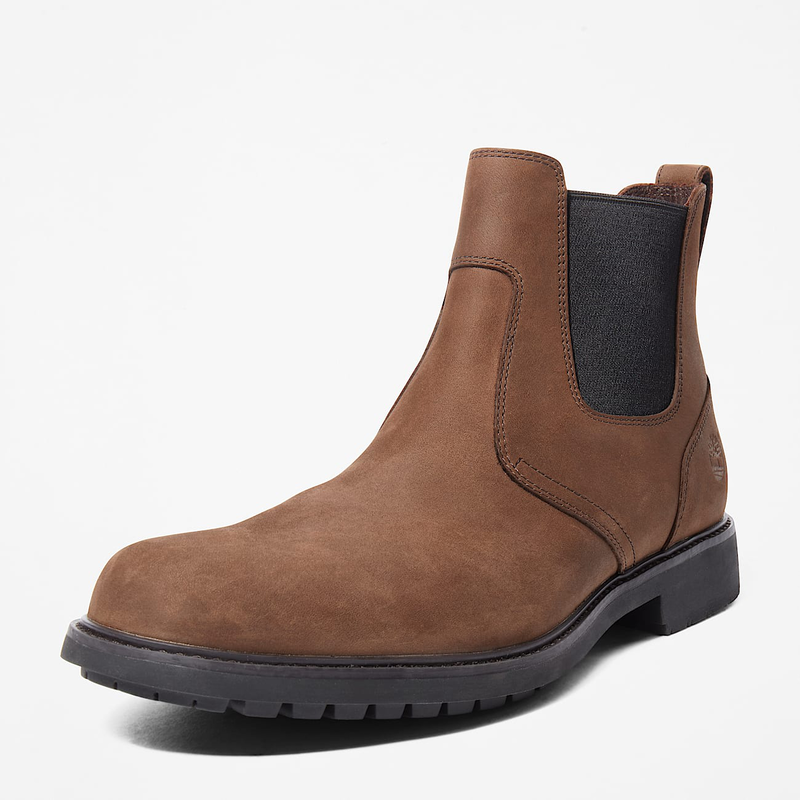 Stormbucks chelsea boot for men in dark brown-null