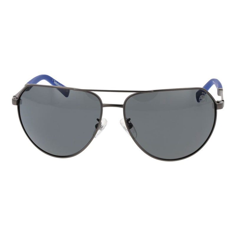 Gray metal sunglasses-null