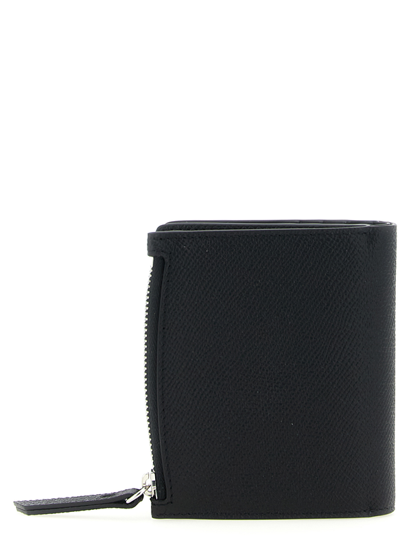 Black calfskin cardholder-null