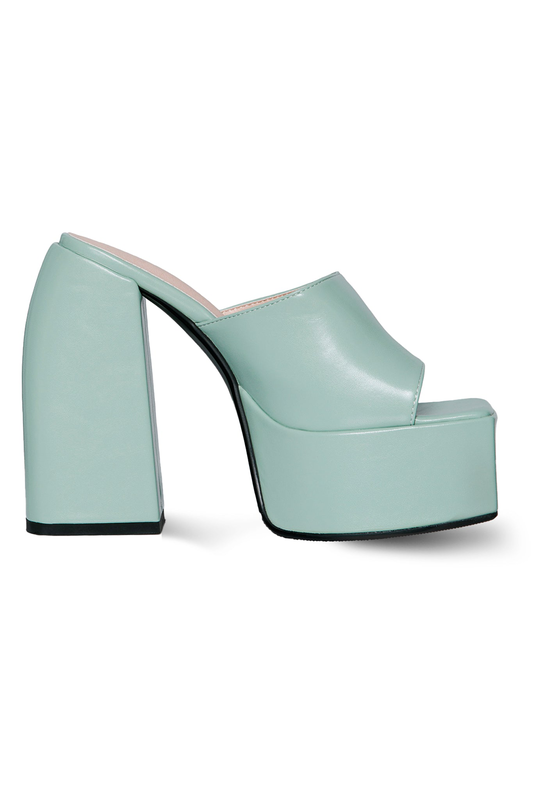 Mule platform heels-null