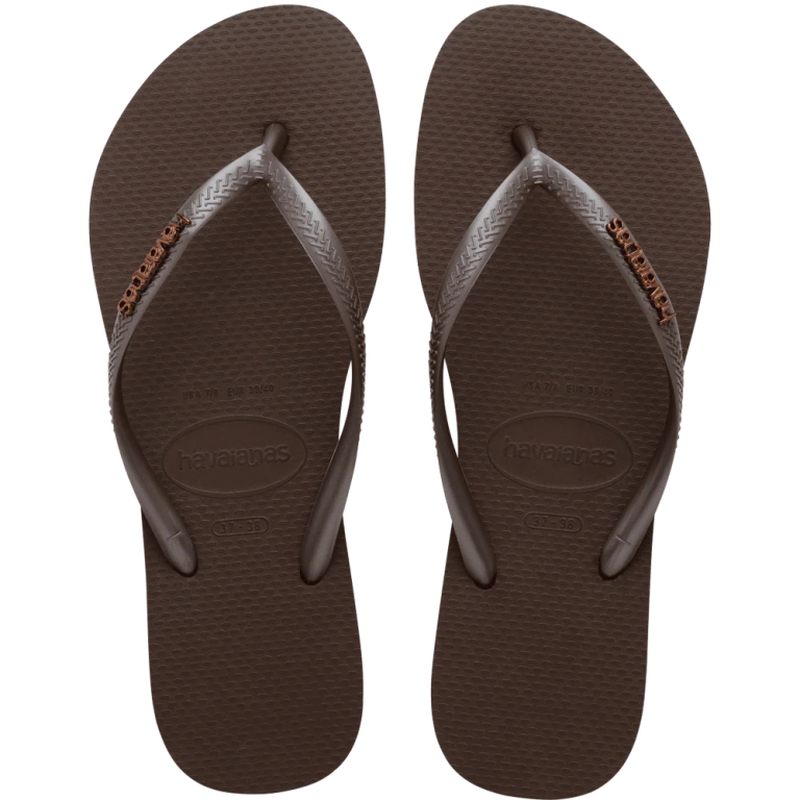 Havaianas  slim logo metallic-null