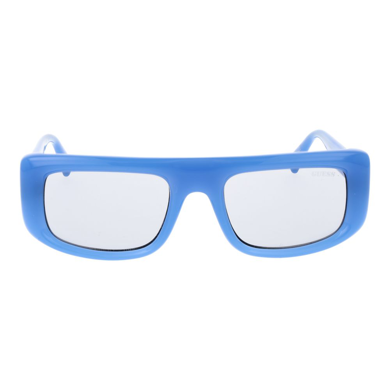 Blue plastic sunglasses-null