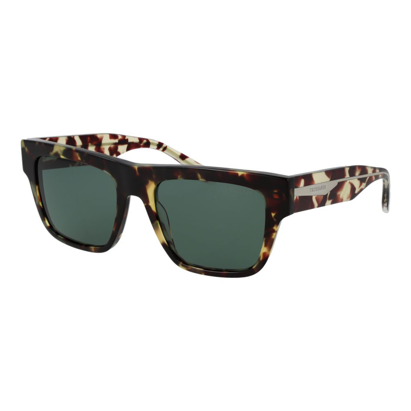 Brown acetate sunglasses-null