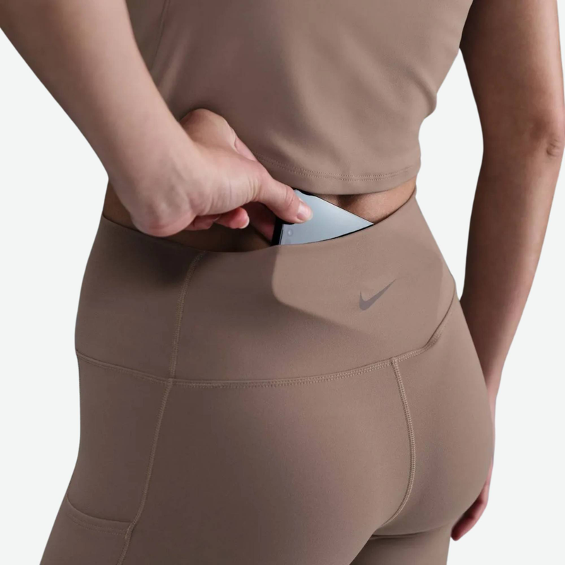 Womens Dri-FIT one high waisted 8in pocket short pant-null