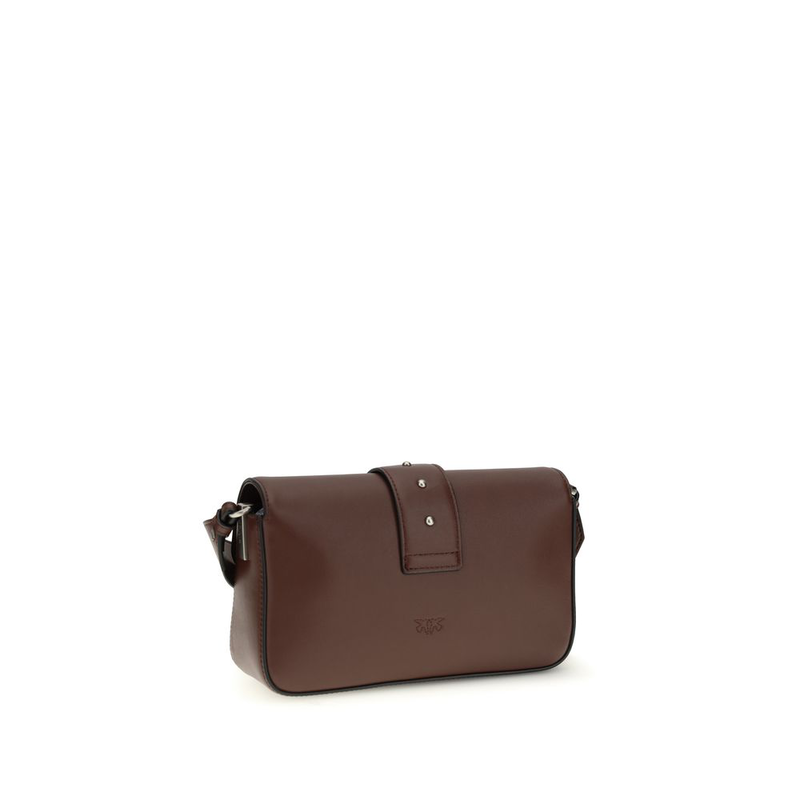 Brown calf leather bos taurus shoulder bag-null