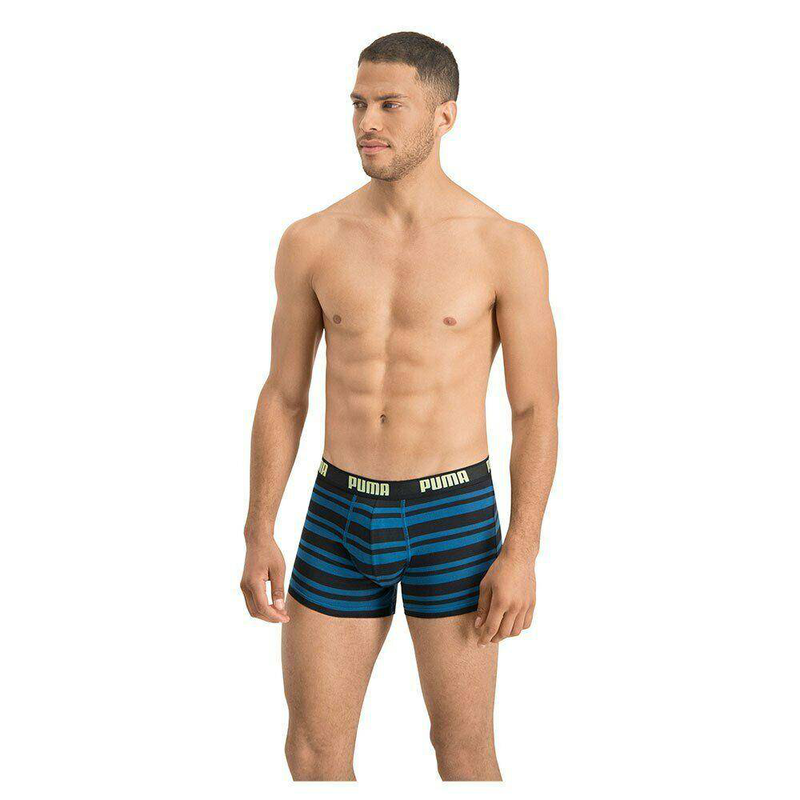 Heritage mens stripe boxer 2p image number null