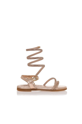 Sante kids sandals, Pinkgold, medium