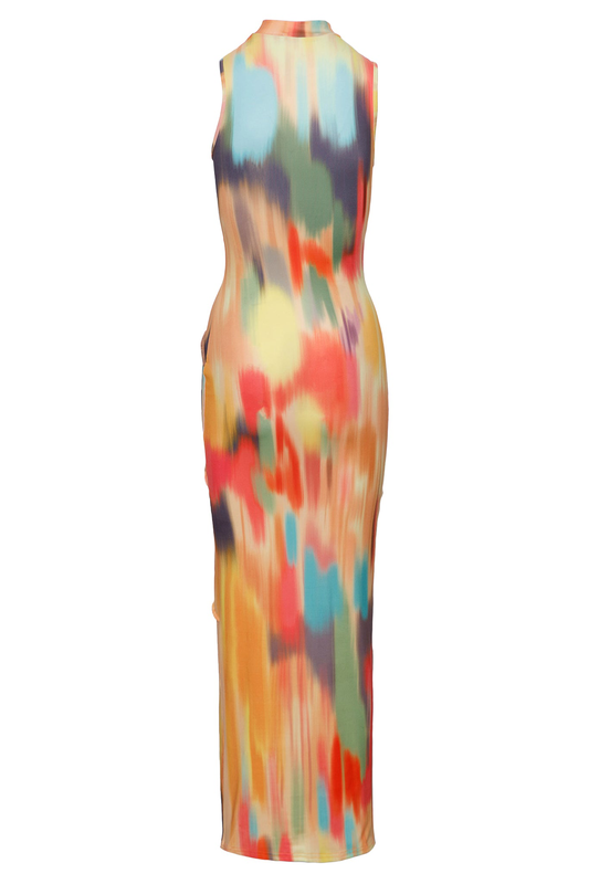 Maxi fitted dress-null