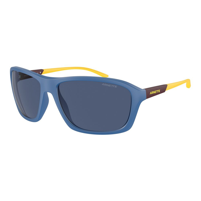 Blue resin sunglasses-null