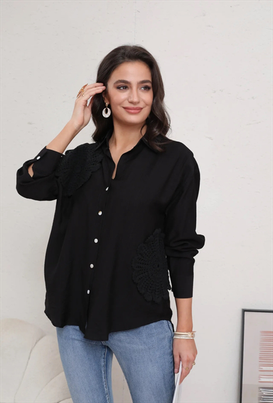 Product image: Shirt crochet flower-null