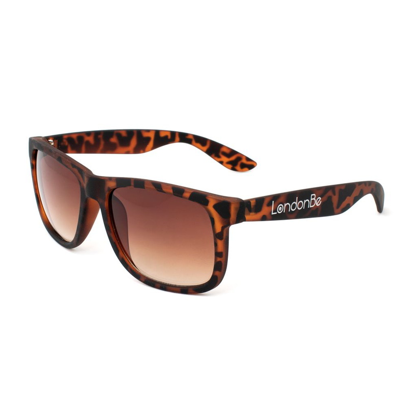 Brown injected sunglasses-null