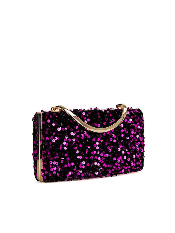 Clutch bag plum purple image number null