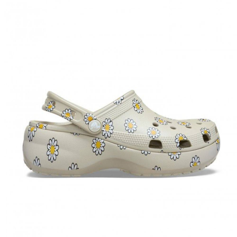 Classic platform floral clog-null