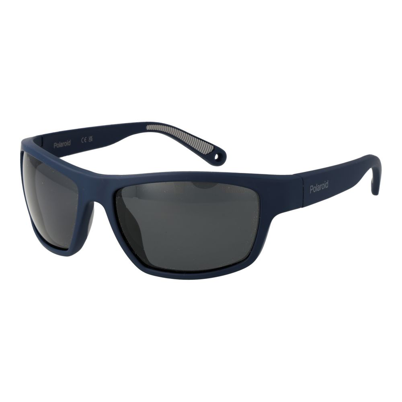 Blue plastic sunglasses-null