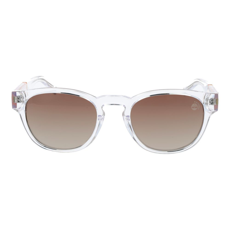 Transparent stainless steel sunglasses-null