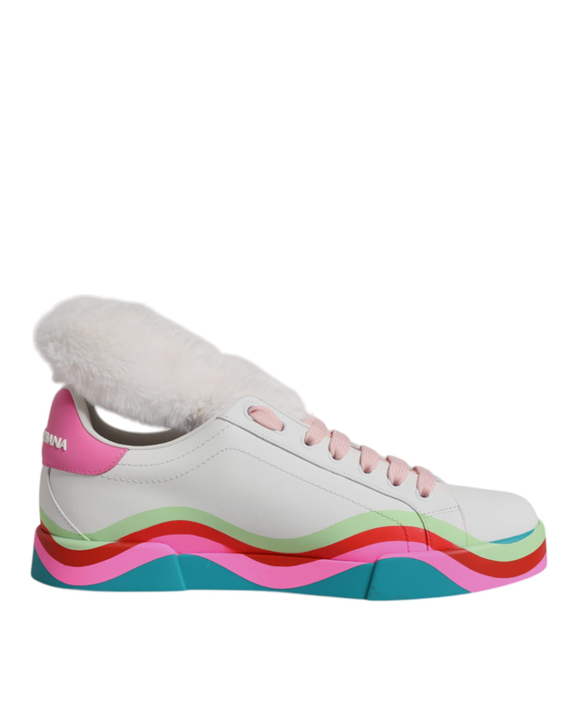 Multicolor low top trainers sneakers shoes-null