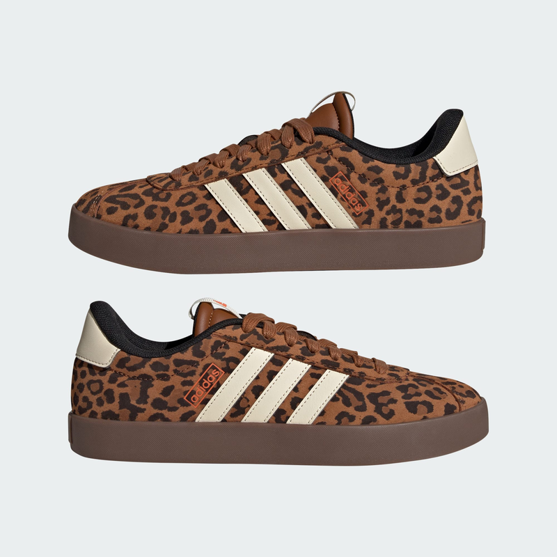 Adidas vl court 3.0 leopard animal print-null