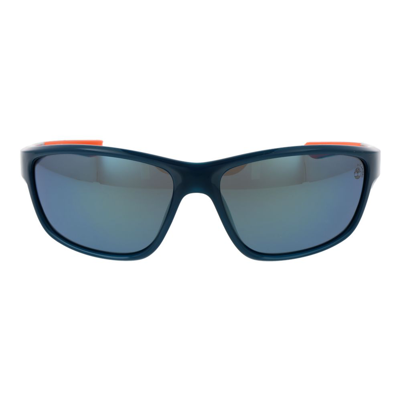 Blue plastic sunglasses-null