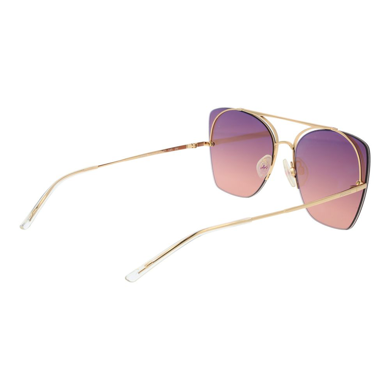 Gold metal sunglasses-null