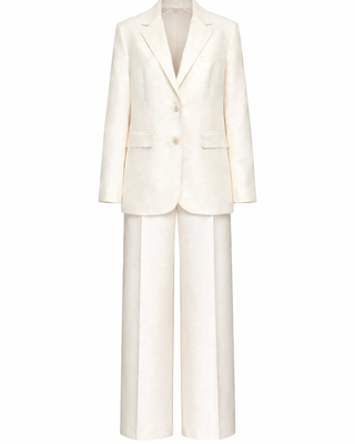 Three-piece suit in milk tone, , medium