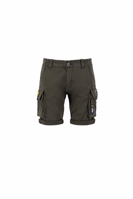 Crew short patch, Grey black, medium