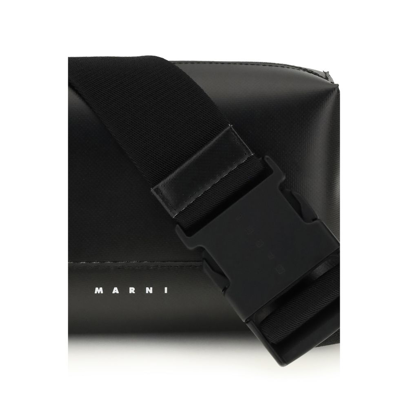 Black calf leather bos taurus shoulder bag-null