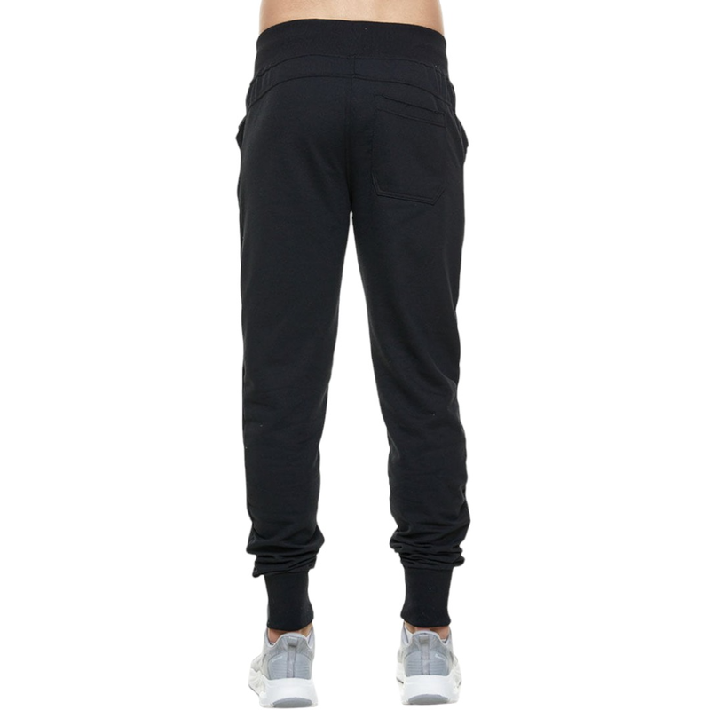 Sweatpants with rib cuffs and patch pockets thin fabric #1227-null