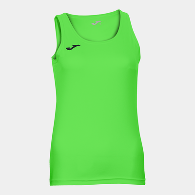 Diana sleeveless women shirt green fluor, Green Fluor, medium