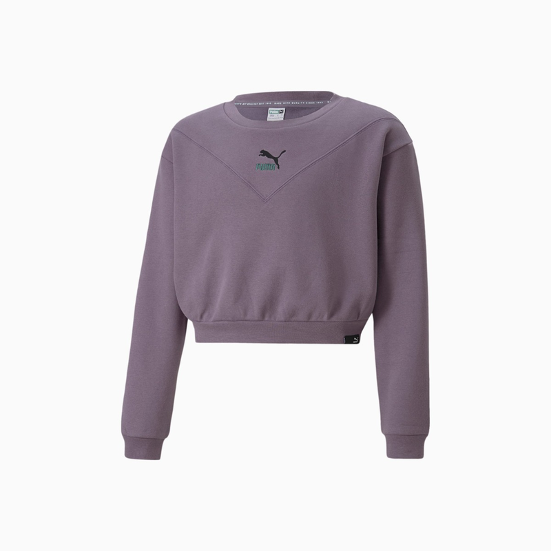 Product image: Puma classics grl crew neck sweatshirt youth 61-null