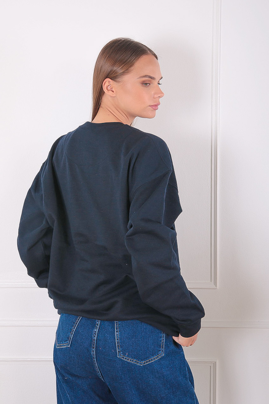 Product image: F*ck cancer awareness sweatshirt navy-null