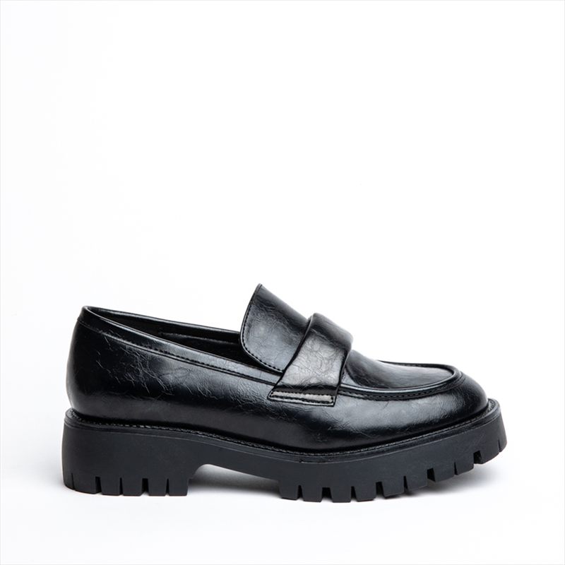 Miss belgini loafer pumps with padded detailing-null