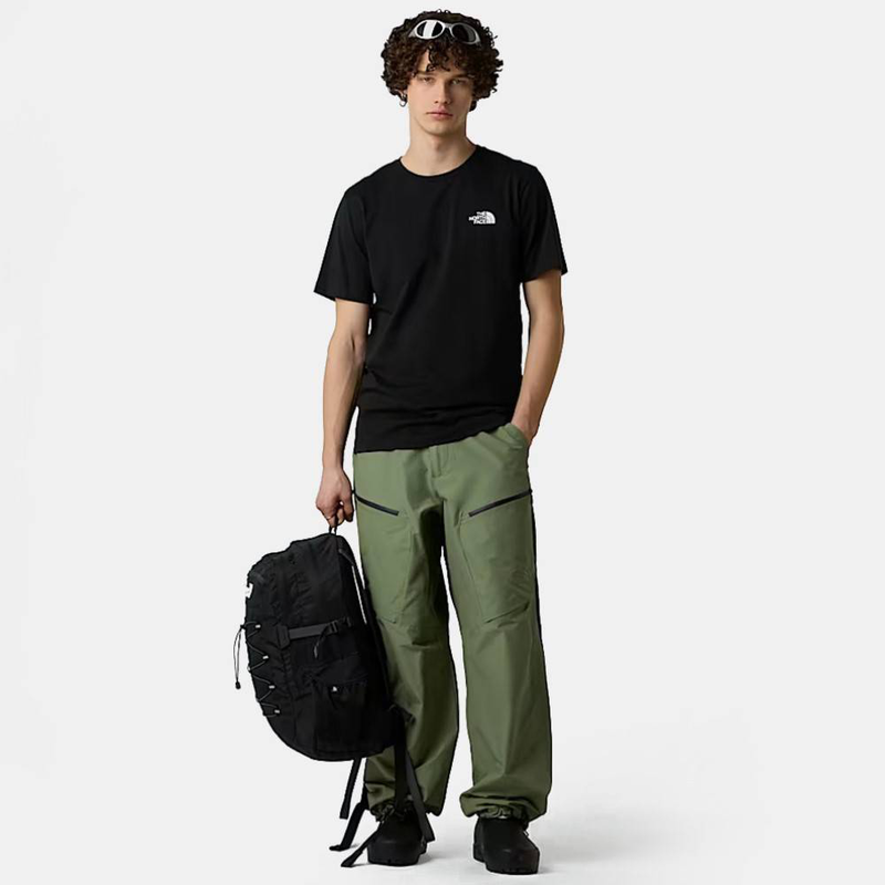 Men vertical logo short sleeves t-shirt-null