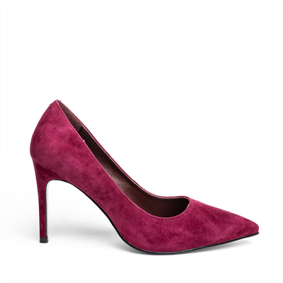 Nazeli suede high heeled classic pumps