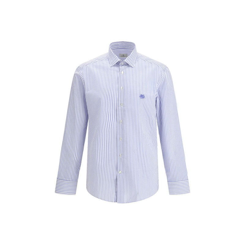 Multicolor cotton dress shirt-null