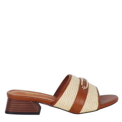 Migato γυναικείο mule, Tampa Ψαθα, medium
