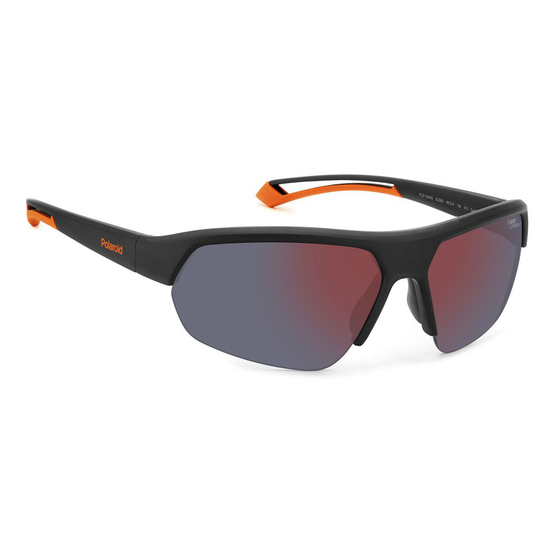 Black resin sunglasses-null