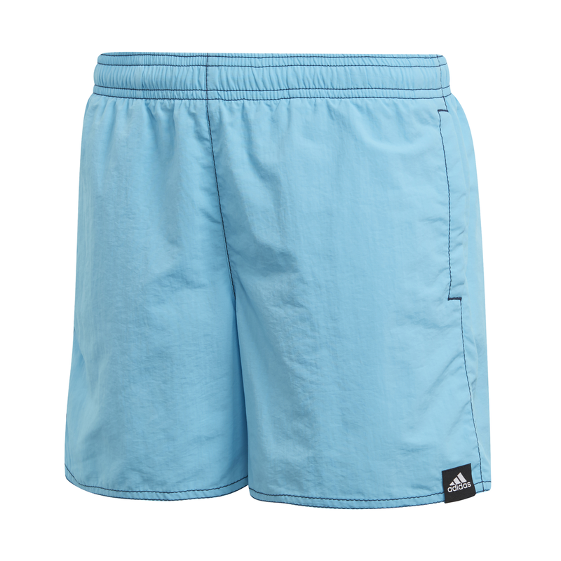 Adidas kids boys clothing swimming solid swim shorts blue dt4244-null