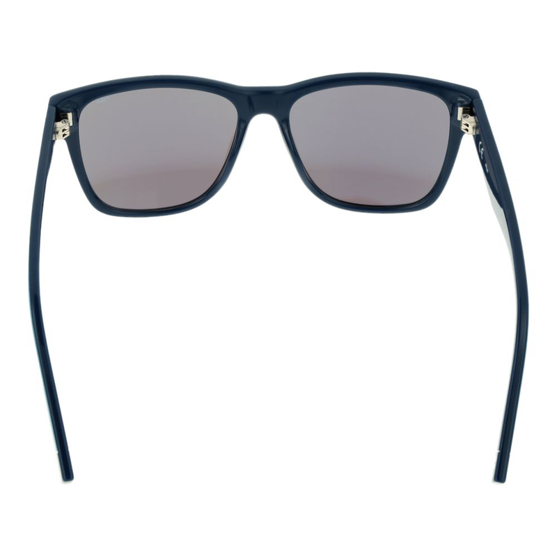 Blue plastic sunglasses-null