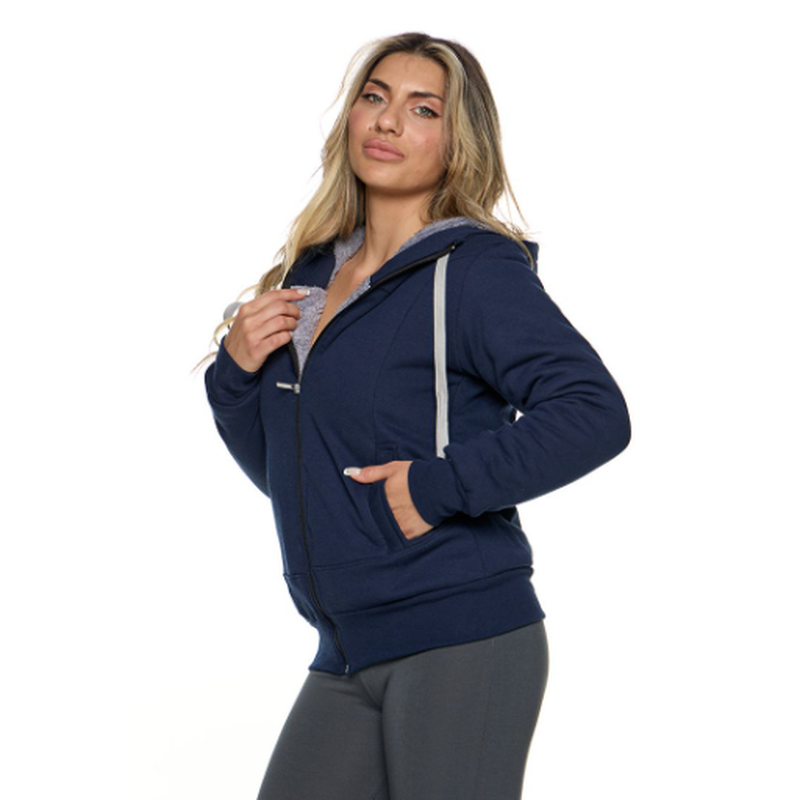 Unisex three-strand jacket with fur lining #911-null